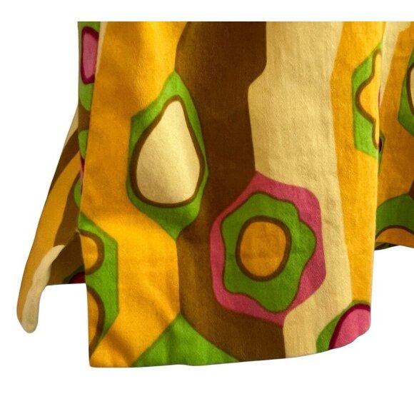 LoudMouth Ladies Women Golf Skort Skirt Size 8 Multicolor Groovy Mod Geometric - Picture 9 of 11